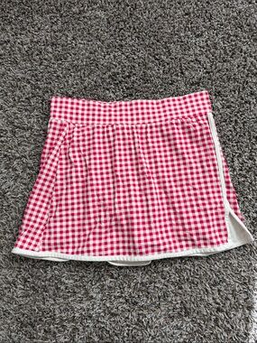 All in motion gingham skort